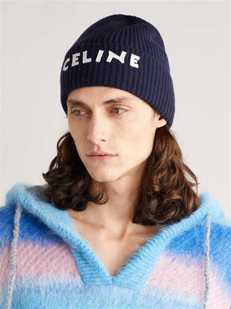 celine hat navy|Celine beanie hats.